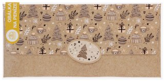 Koperta na pieniądze 85x180 Boże Narodzenie MFP 5560072