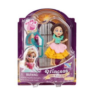 Lalka Księżniczka 8cm z akcesoriami MEGA CREATIVE 571068