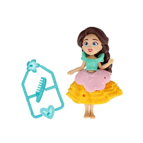 Lalka Księżniczka 8cm z akcesoriami MEGA CREATIVE 571068