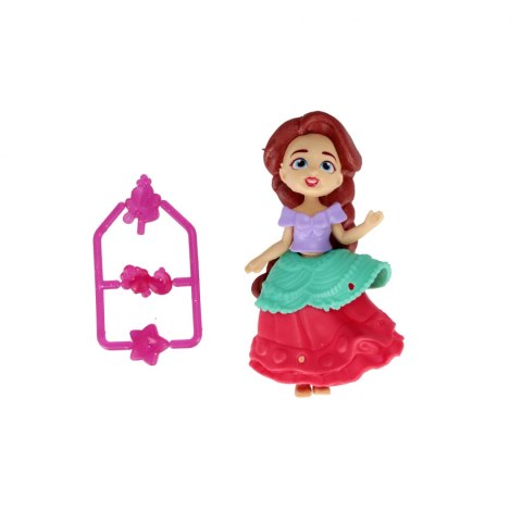 Lalka Księżniczka 8cm z akcesoriami MEGA CREATIVE 571068