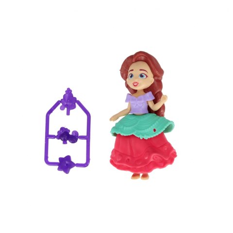 Lalka Księżniczka 8cm z akcesoriami MEGA CREATIVE 571068