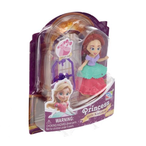 Lalka Księżniczka 8cm z akcesoriami MEGA CREATIVE 571068