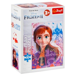 Puzzle 20 elementów Mini Maxi Przyjaźń w Krainie Lodu TREFL 21080 TR