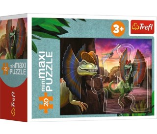 Puzzle 20 elementów MiniMaxi Poznaj Świat Dinozaurów TREFL 21136 TR