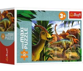 Puzzle 20 elementów MiniMaxi Poznaj Świat Dinozaurów TREFL 21137 TR