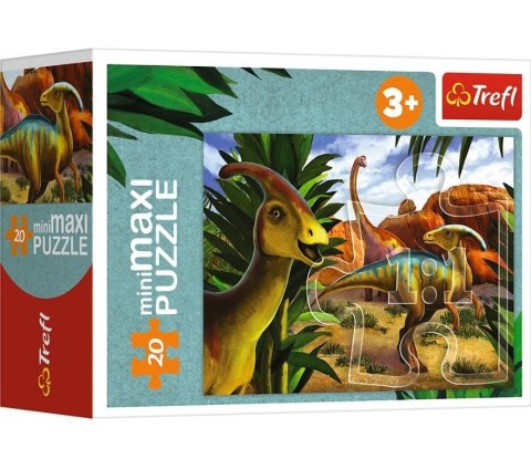 Puzzle 20 elementów MiniMaxi Poznaj Świat Dinozaurów TREFL 21137 TR Puzzle 20 elementów MiniMaxi Poznaj Świat Dinozaurów TREFL 21137 TR