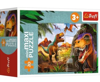 Puzzle 20 elementów MiniMaxi Poznaj Świat Dinozaurów TREFL 21138 TR