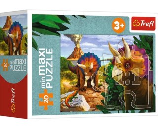 Puzzle 20 elementów MiniMaxi Poznaj Świat Dinozaurów TREFL 21139 TR