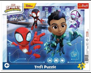 Puzzle 25el Pajęczy skok TREFL