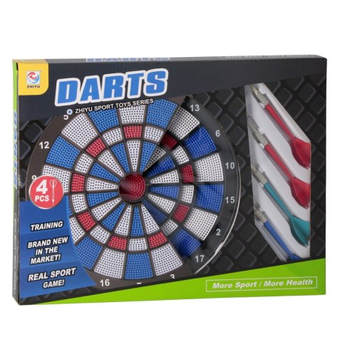 Tarcza z rzutkami metalowymi MEGA CREATIVE 574046