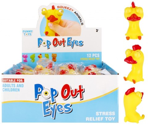 Zabawka wyciskana Kogut 9 cm MEGA CREATIVE 531492