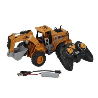 Auto ciężarowe zdalnie sterowane Koparka MEGA CREATIVE 570819