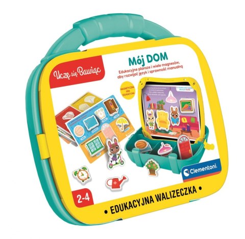 Clementoni Gra Eduk Walizeczka Moj Dom 50391 Wb6
