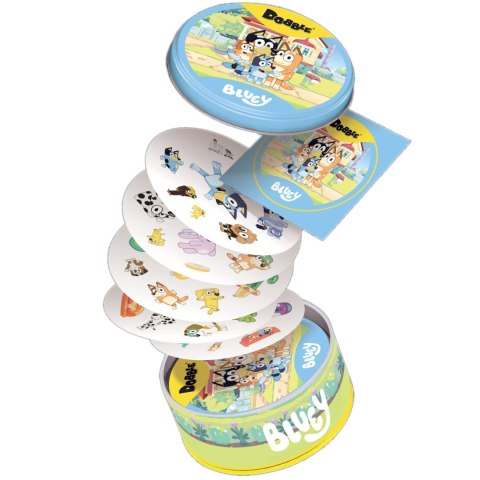Gra Dobble 5w1 Bluey REBEL DOBBLU07PL