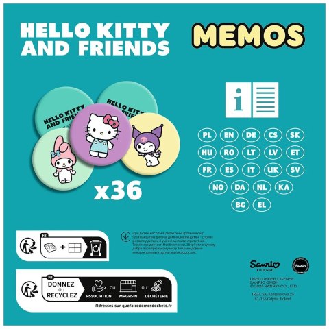 Gra Memos Hello Kitty TREFL 02898 TR