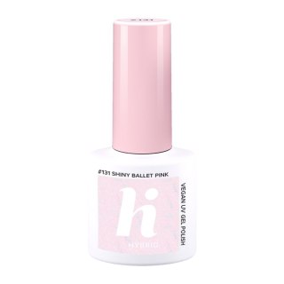 HI HYBRID Lakier hybrydowy nr. 131 Shiny Ballet Pink 5 ml