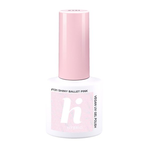 HI HYBRID Lakier hybrydowy nr. 131 Shiny Ballet Pink 5 ml