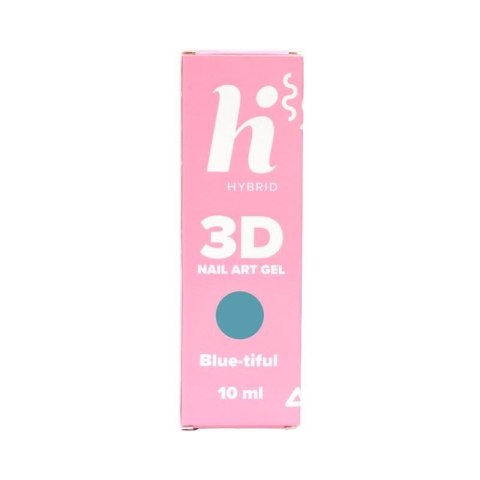 HI HYBRID Nail Art Żel do zdobień 3D Blue-tiful 10 ml