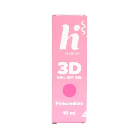 HI HYBRID Nail Art Żel do zdobień 3D Pinkcredible 10ml