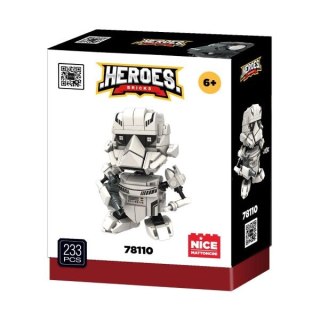 -KLOCKI HEROS WHITE SOLDIER 184EL NICE PUD