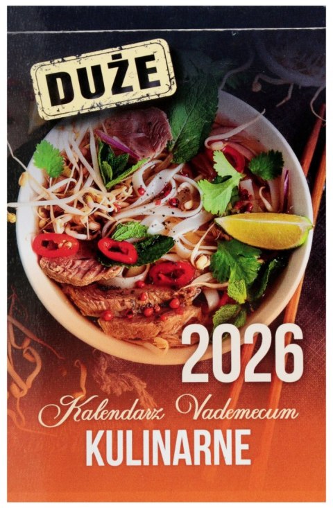 Kalendarz zdzierak 85x130 Kulinarne Polska KALPOL.BIS 474407 KPL