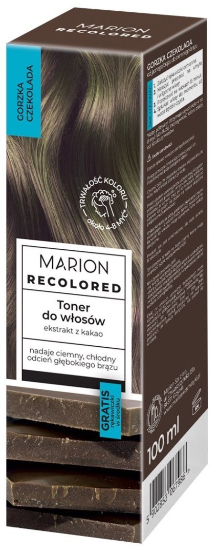 MARION Toner do włosów 100ml GORZKA CZEKOLADA