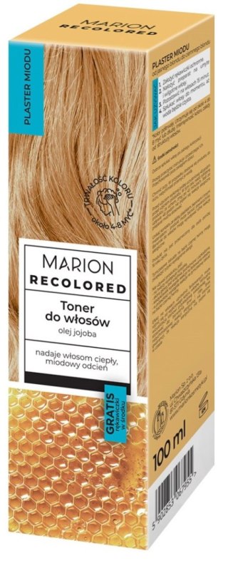 MARION Toner do włosów 100ml PLASTER MIODU