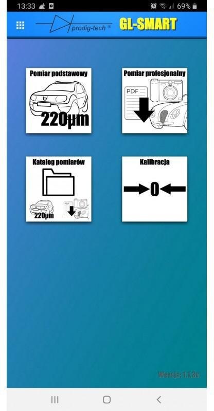 MIERNIK GRUBOŚCI LAKIERU GL-SMART-8