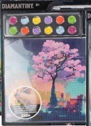 -MOZAIKA DIAMENT SPRZYL OBRAZ JAPONSK DRZEW 21