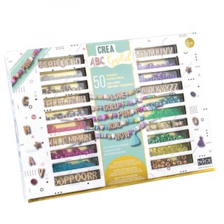 NICE CreaPERLINE bransoletki ze złotymi dodatkami