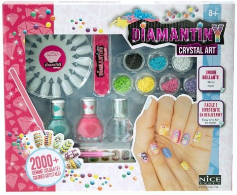 "NICE DIAMENTINI diamentowe dekoracje paznokci. "