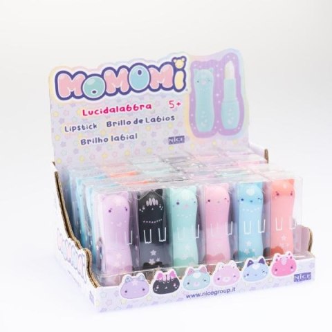 -POMADKA DO UST ZAPACH KOTEK MOMOMI 8CM MIX DI