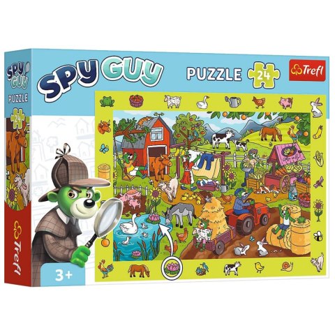 Puzzle 24el Farma Rodzina Treflików TREFL 15589 TR