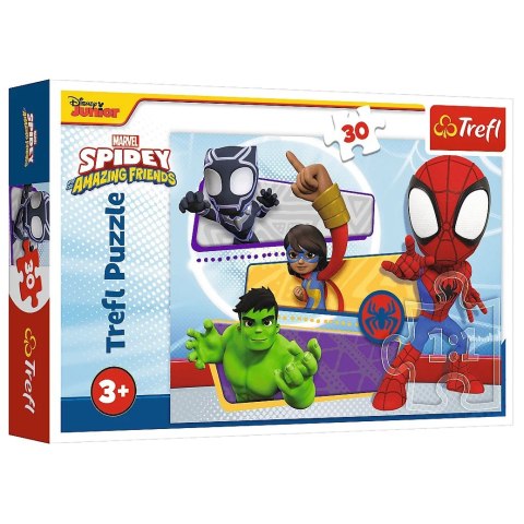 Puzzle 30el Odważny Spidey TREFL 18322 TR