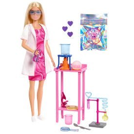 Barbie Naukowczyni Lalka akcesoria JCR70 WB6