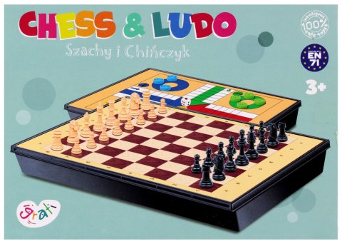 Gra Szachy 2w1 MEGA CREATIVE 508910