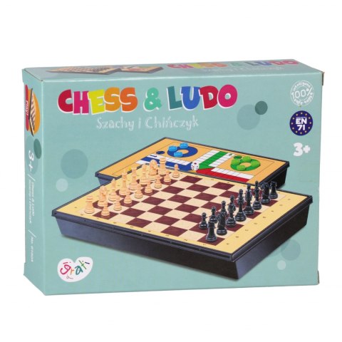 Gra Szachy 2w1 MEGA CREATIVE 508910