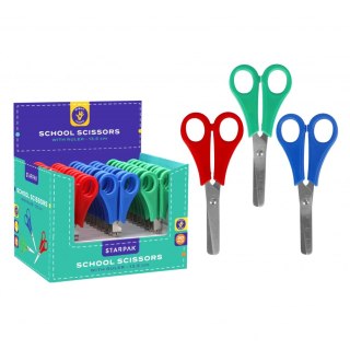 Nożyczki szkolne metalowe 13,5 cm STARPAK 533759