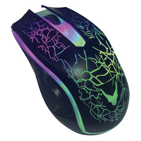 OMEGA VARR GAMING MOUSE MYSZ GAMINGOWA PREDOS 800-1200-1600 DPI [45719] TE
