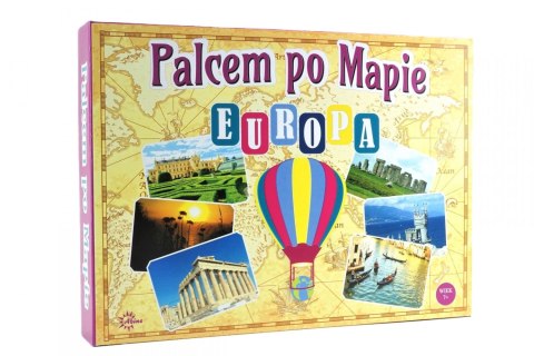 Palcem po Mapie-Europa Geograficzna gra edukacyjna ABINO