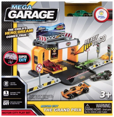 Parking z wyrzutnią i z akcesoriami metalowymi SWEDE G7862