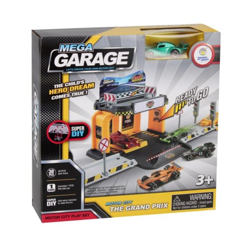 Parking z wyrzutnią i z akcesoriami metalowymi SWEDE G7862