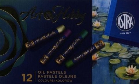 Pastele olejne 12kol ASTRA 313124001
