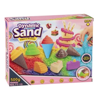 Piasek kinetyczny foremki 500g SWEDE G8513