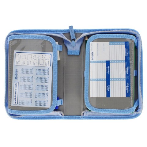 Piórnik 1zamek 2klapki z wyposażeniem Doggy STARPAK 506514