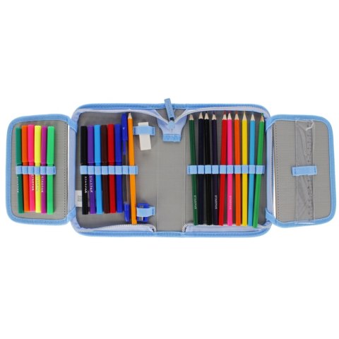 Piórnik 1zamek 2klapki z wyposażeniem Doggy STARPAK 506514