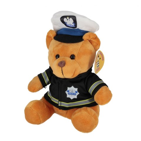 Pluszak Miś 16cm Policjant siedzący DEEF 04373 DE