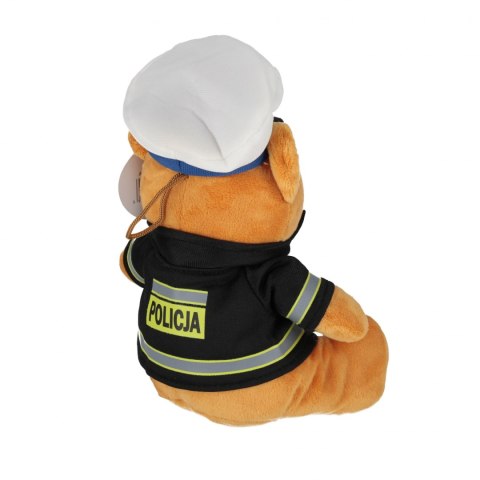 Pluszak Miś 16cm Policjant siedzący DEEF 04373 DE