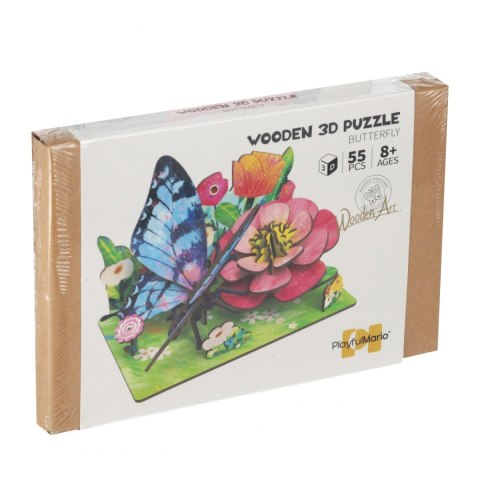 Puzzle drewniane 3D Łąka SWEDE Q12055