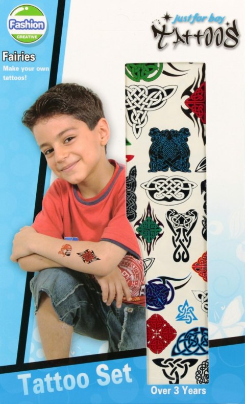 Tatuaże dla chłopców mix MEGA CREATIVE 559304